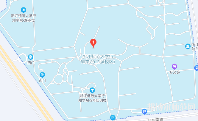 浙江師范大學行知學院蘭溪校區(qū)2023年地址在哪里